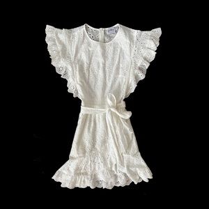 Princess Polly Dress in white size 2